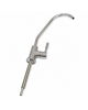 Wellon RO Faucet with Single Lever Handle | High Arc Drinking Water Tap | Brushed Stainless Steel Finish | Countertop Mount | For RO & Water Purifier